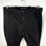 Old Navy  Plus Size‎ 30 Jeans Black High Rise Super Skinny Solid Stretch 1656 Photo 2