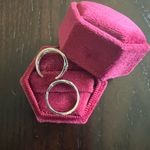 Stainless Steel Silver Plated (2) Pack Adjustable Toe Ring Set Size none Photo 2