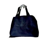 Versace Fragrance Tote Bag Black & Silver Key Logo Strap NWOT Photo 1