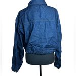 Almost Famous Dark Blue Jean Jacket with Bungee Tie Hem | Size XL Photo 12