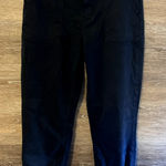 J Brand  Pants Navy Blue Women size 26 zip ankle jogger Arkin Photo 0