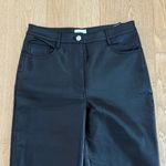 Wilfred  Faux Leather Pants Vegan Size US4 Black Photo 1