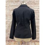 White House | Black Market WHBM Women's Black Jacket Signature Blazer Size 6 Photo 1