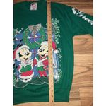 Disney Vintage 1980s The Walt Company Christmas Mickey & Minnie Size M Photo 3