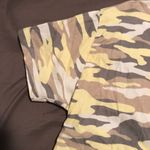 Wild Fable Cropped Yellow Camo T-Shirt Photo 2