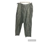 Athleta ✨ Voyager Washable Linen Sz. 12 Olive Pants✨ Photo 5