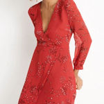 Madewell Hazelwood Wrap-Front Mini Dress in Windswept Floral Women’s 0 Photo 0