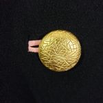 Vintage RICKIE FREEMAN FOR TERI JON Size 12 Black, Pink Blazer Jacket Black Photo 2