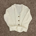 Aeropostale  Sweater Knit White Photo 0