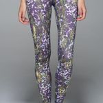 Lululemon  Wunder Under Pant Full Luxtreme
Floral Sport Iris Flower Multi size 4 Photo 0