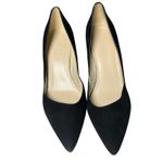 Marc Fisher Black Suede Pumps 8.5M Pointed Toe Stiletto Heel Classic Chic ( Photo 1