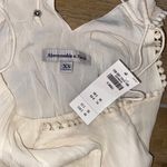 Abercrombie & Fitch White Romper Photo 2
