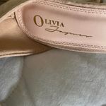 Women's Shoes Stilettos Rhinestone Sandals Back Zip Tan Size 8.5 Photo 3