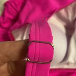 EOMENIE Vibrant Pink Ruched Swimsuit size S brand new see all photos Photo 8