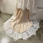 Sottero & Midgley Chauncey Lace Long Sleeve Train Wedding Gown in Ivory Blush Pink Size 8 Photo 5