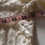 Anne Fontaine European Lace romantic Fairy Whimsy Blouse Size 36 White Photo 3