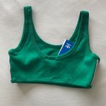 Adidas  Logo Tape Bra / Crop Top, NWT, Size Large Photo 4