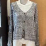 LC Lauren Conrad La Lauren Conrad gray button up knit cardigan Photo 0