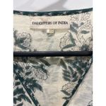 Daughters of India Rooh Long Sleeves Blouse in Pine Sz XS Green Photo 3