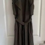 Emerson Frye Dress/Sleeveless Trench Jacket Size 00 Color Grey Gray Photo 1