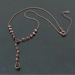 1928 Collection Copper Chocolate Rhinestones Y Photo 3