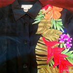 Diane Gilman  Silk Long Sleeves Sleeve Top Set Size Large Photo 1