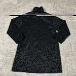 Mycra Pac Jacket Coat Womens 0 P 6/8 Black Velvet Vine Pockets Hooded Reversible Photo 4