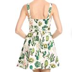IXIA Cactus Succulent Print
Sundress Pinup Retro Swing Dress
M White Size M Photo 2