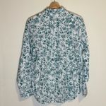 Garnet Hill Signature Organic Pima Cotton Button Down in Green Garden Toile Photo 3