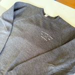 Dark Heather Charcoal Silverlake Golf Crewneck Sweatshirt Unisex Size Large Gray Photo 3