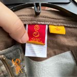 She Outdoors womens zip up camouflage jacket green/brown small Brown Photo 3