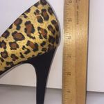 Caparros Leopard Cheetah print open toe heels by Photo 7