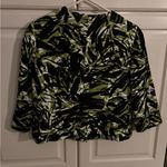 Kasper  Blazer Womens size 10p Linen blend tropic Career‎ Photo 4