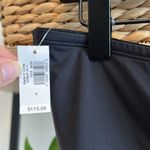 Banana Republic NWT Black Double Keyhole One Piece Swimsuit, Large Photo 8