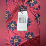 Vera Bradley Red Sherpa Jacket with Floral Pattern Photo 2