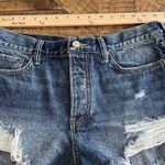 Free People We The Free Loving Good Vibrations Cutoff Distressed Shorts Size 28 Photo 9