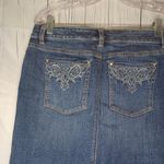 White House | Black Market  Denim Blue Women's Skirt Photo 8