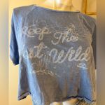 Wrangler Billabong x  Keep the West Wild Tee Blue Medium Photo 1