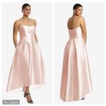 Alfred Sung Stunning New Satin Twill High Low Gown! Photo 1