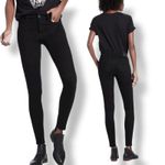 Lucky Brand Womens Legging Jeans Size 00 24 Bohemian Black Super Skinny NEW Photo 1