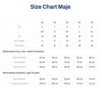 Maje  Plume Straight Leg Jeans With Crossover Offset Waist Blue 42 equals‎ US 32 Photo 11