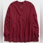 Aerie  Burgundy Sweater Photo 2