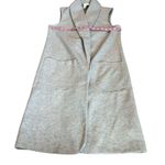 Joie  long gray vest Photo 3