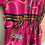 Ralph Lauren  Horse Bit V Neck Pink Knee Length Dress Photo 10