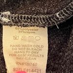 Mystree  Long Sleeve Wrap Drape Sweater Top Shirt Solid Gray Medium Casual Photo 6