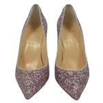 Christian Louboutin Pigalle 120 Glitter Pointed Toe Pump Pink Size 38 Photo 3