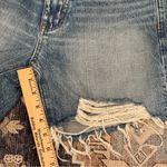 Madewell Relaxed Mid-Length Denim Shorts High-Waist Distressed Hem Women’s 26 Photo 12