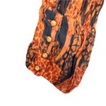 Farm Rio Giraffes Puff Sleeve Maxi Dress in Brown Multi, Size XS Photo 10