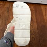 Gianni Bini  GB White Landslide Clear Banded Platform Sandals Size 8M Photo 4