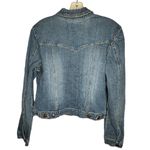 Vintage Squeeze Jeans Jean‎ Jacket Blue Size L Photo 3
